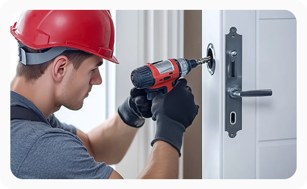 Door Lock Installation