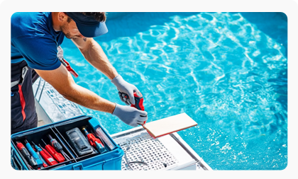Filter maintenance & repairs for pool